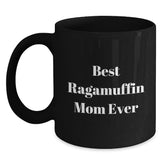 Ragamuffin Cat Gifts from Mom, Best Ragamuffin Mom Ever, Funny Graduation Coffee Mug for Ragamuffin Cat Lovers - Main